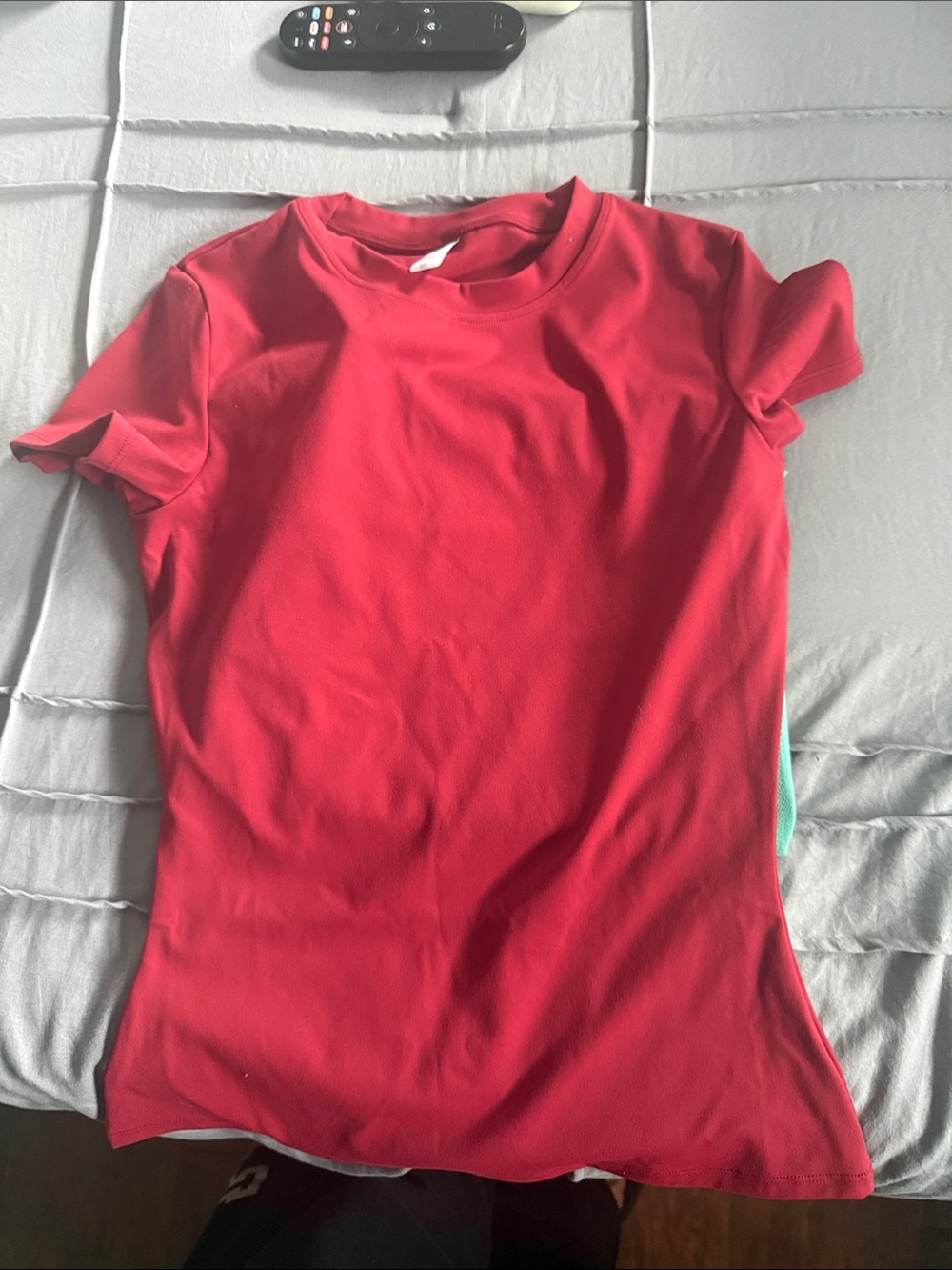 Classic Red Crewneck Women's Tee
